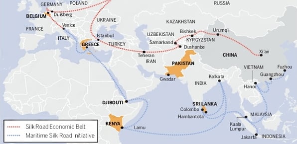 L’initiative ‘One belt, One road’ : Une hégémonie commerciale ou diplomatique de la Chine ?